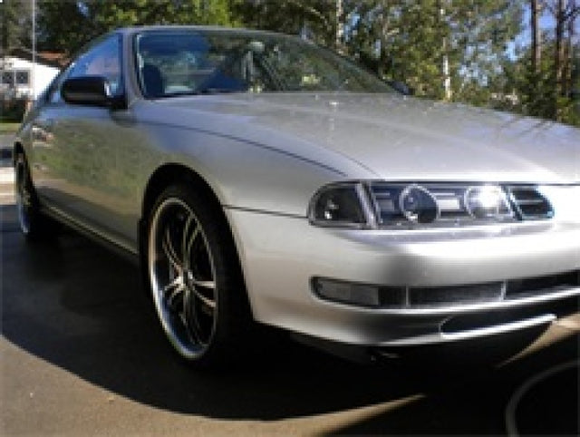 Spyder Honda Prelude 92-96 Projector Headlights LED Halo Black High H1 Low H1 PRO-YD-HP92-BK - RPL Performance