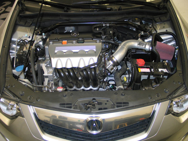 K&N 09 Acura TSX 2.4L Silver Typhoon Intake - RPL Performance