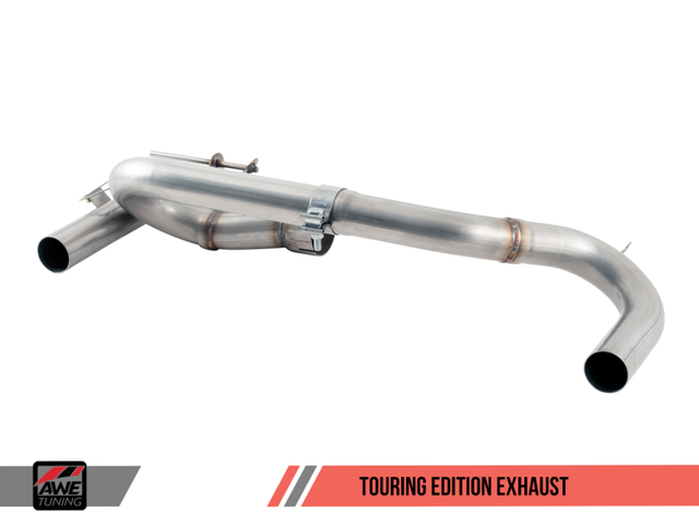 AWE Tuning BMW F3X 340i Touring Edition Axle-Back Exhaust - Diamond Black Tips (90mm) - RPL Performance