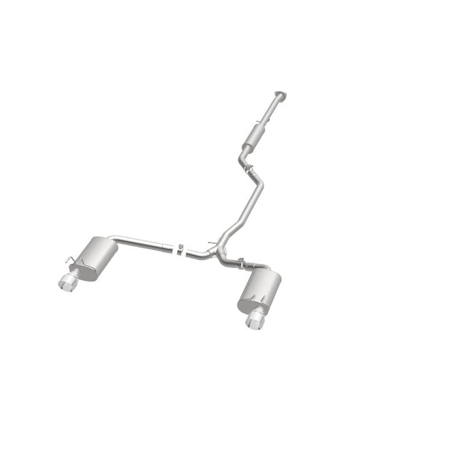 MagnaFlow Sys C/B 2015 Honda Accord 3.5L V6 2.5in SS Dual Split Rear Polished 4.5 Tip - RPL Performance