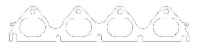 Cometic 94-00 Honda All B Series Exhaust Manifold Gasket .030 inch MLS 1.850 inch X 1.340 inch Port - RPL Performance