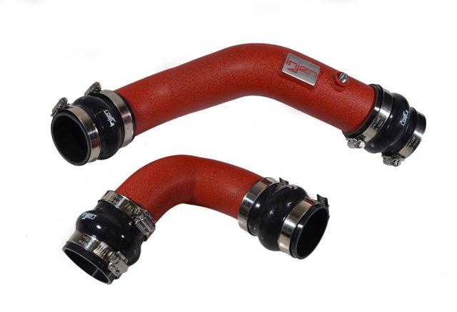 Injen 17-19 Honda Civic Type-R Aluminum Intercooler Piping Kit - Wrinkle Red - RPL Performance