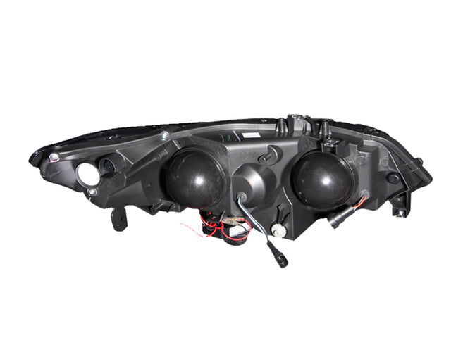 ANZO 2006-2011 Honda Civic Projector Headlights w/ Halo Black (CCFL) - RPL Performance