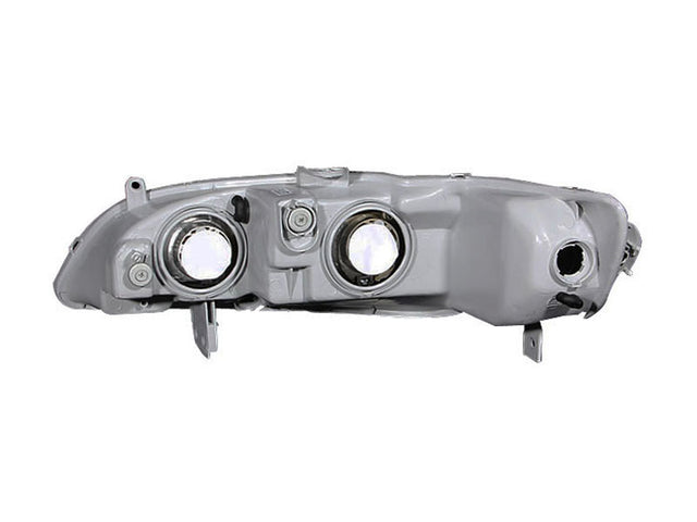 ANZO 1998-2002 Honda Accord Crystal Headlights Black - RPL Performance