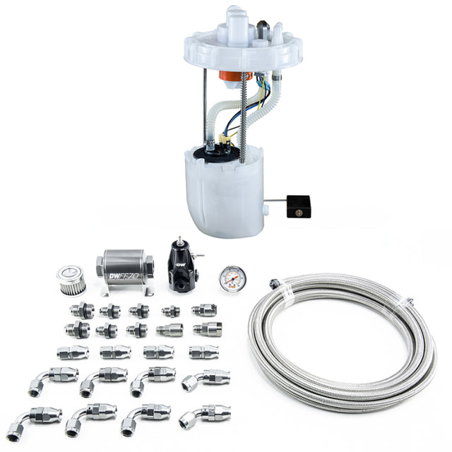 DeatschWerks 12-15 Honda Civic Si/13-15 Acura ILX DW400 Pump Module & Return Kit w/PTFE Fuel Lines - RPL Performance