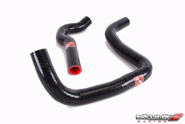 Skunk2 Honda/Acura B16A Engines Radiator Hose Kit (Blk/Rd 2 Hose Kit) - RPL Performance
