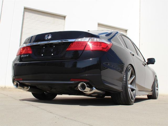 aFe Takeda Exhaust 304SS Dual Cat-Back w/ Polished Tips 13-17 Honda Accord LX/EX/EX-L Sedan L4 2.4L - RPL Performance