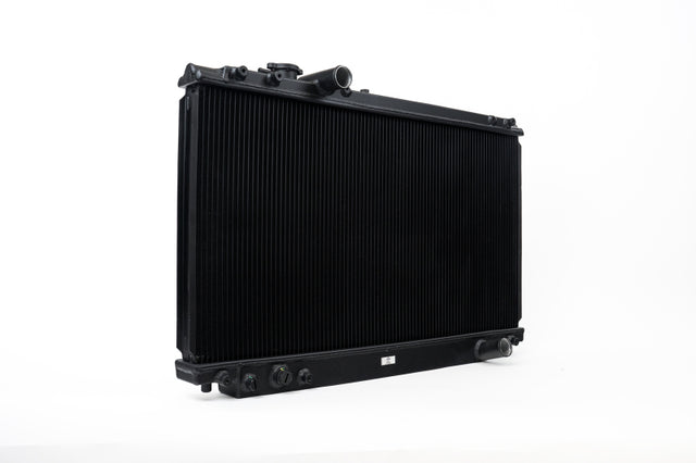 CSF 93-98 Toyota MK4 Supra Radiator - Black Finish - RPL Performance