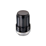 McGard SplineDrive Lug Nut (Cone Seat) M12X1.5 / 1.24in. Length (4-Pack) - Black (Req. Tool) - RPL Performance