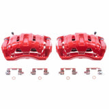 Power Stop 07-12 Acura RDX Front Red Calipers w/Brackets - Pair - RPL Performance