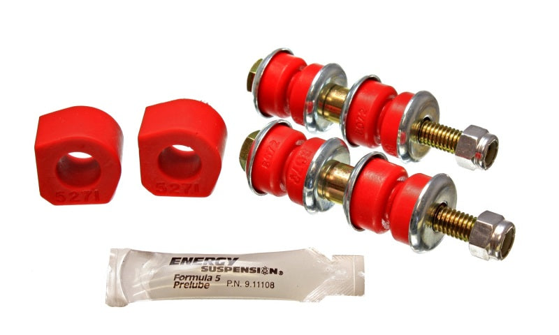 Energy Suspension 84-87 Honda Civic/CRX Red 16mm Front Sway Bar Bushings (Sway Bar link bushings and - RPL Performance