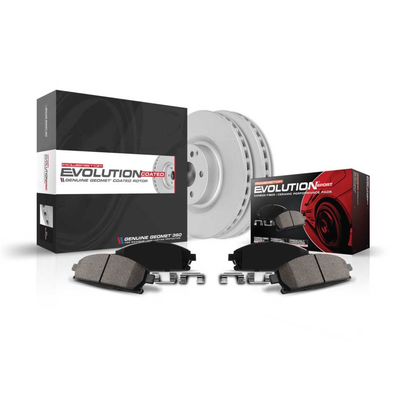 Power Stop 11-15 BMW 740i Rear Z23 Evolution Coated Brake Kit - RPL Performance