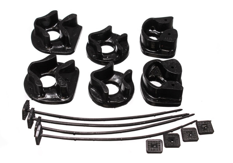 Energy Suspension 90-93 Acura Integra Black Motor Mount Inserts (2 Torque Mount Positions) - RPL Performance