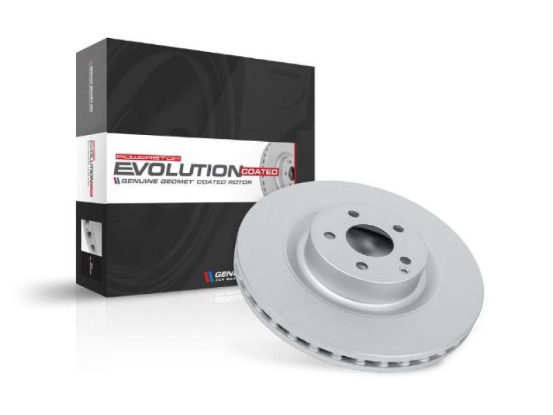 Power Stop 15-19 Honda Fit Front Evolution Geomet Coated Rotor - RPL Performance