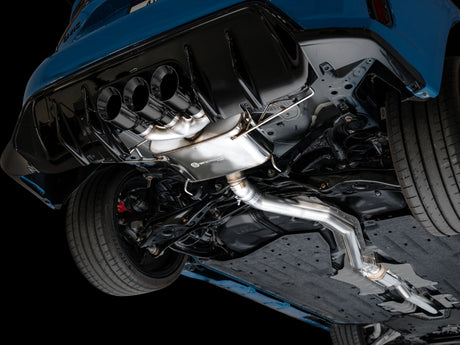 AWE Tuning 2023 Honda Civic Type R FL5 Touring Edition Exhaust w/ Triple Diamond Black Tips - RPL Performance