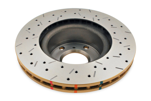 DBA 92-96 Honda Prelude VTEC Model Front 4000 Series Drilled & Slotted Rotor - RPL Performance