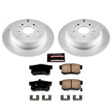 Power Stop 10-18 Acura RDX Rear Z17 Evolution Geomet Coated Brake Kit - RPL Performance