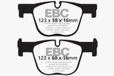 EBC 12+ BMW 335 3.0 Turbo (F30) Yellowstuff Rear Brake Pads - RPL Performance