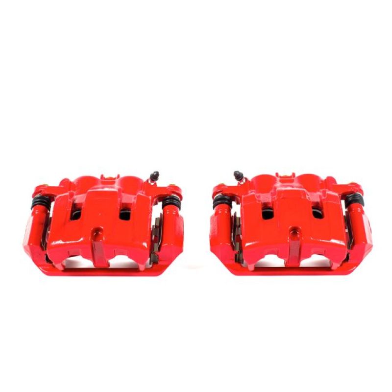 Power Stop 09-14 Acura TL Front Red Calipers w/Brackets - Pair - RPL Performance