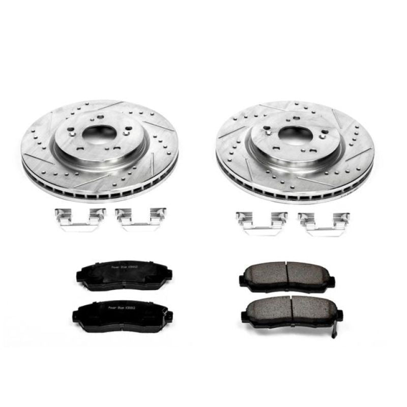 Power Stop 07-12 Acura RDX Front Z23 Evolution Sport Brake Kit - RPL Performance