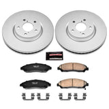 Power Stop 07-13 Acura MDX Front Z17 Evolution Geomet Coated Brake Kit - RPL Performance