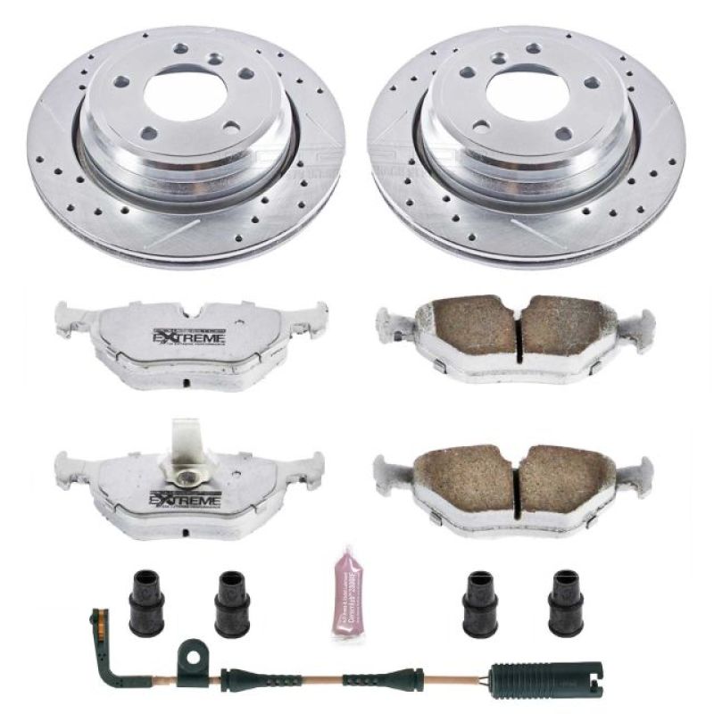 Power Stop 01-03 BMW 525i Rear Z26 Street Warrior Brake Kit - RPL Performance