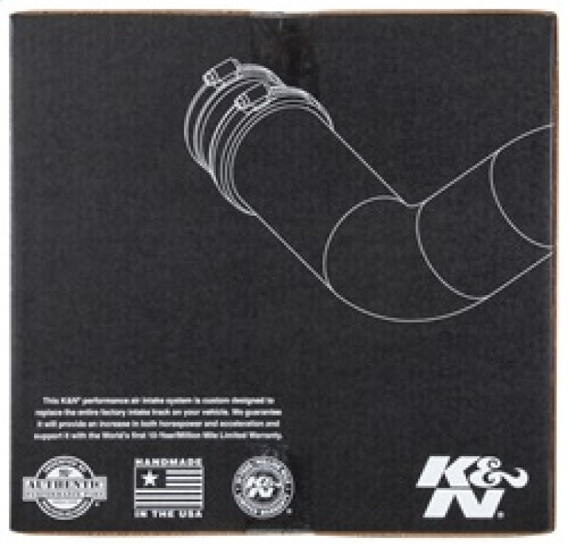 K&N Performance Intake Kit TYPHOON; HONDA S2000, I4-2.0L, 00-03; WRINKLE RED - RPL Performance