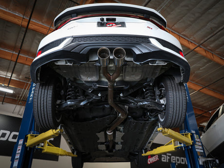 aFe Takeda 2.5in 304SS Cat-Back Exhaust System 17-20 Honda Civic SI Coupe L4-1.5L (t) - Polished Tip - RPL Performance