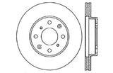 StopTech 96-00 Honda Civic DX/HX Coupe/90-00 Civic DX/LX Sedan Slotted & Drilled Right Front Rotor