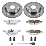 Power Stop 94-95 BMW 540i Rear Z26 Street Warrior Brake Kit - RPL Performance