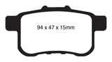 EBC 09-14 Acura TSX 2.4 Yellowstuff Rear Brake Pads - RPL Performance