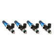 Injector Dynamics 1340cc Injectors - 60mm Length - 11mm Blue Top - 14mm Lower O-Ring (Set of 4) - RPL Performance