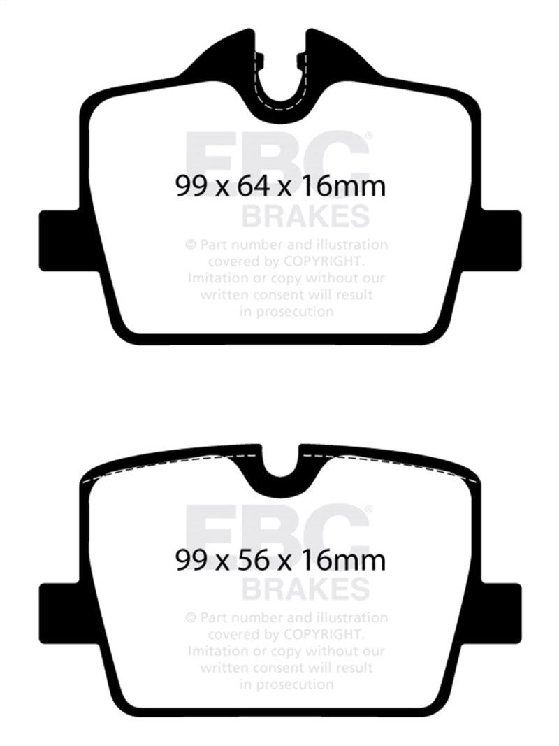 EBC 2019+ BMW Z4 G29 2.0T Bluestuff Rear Brake Pads
