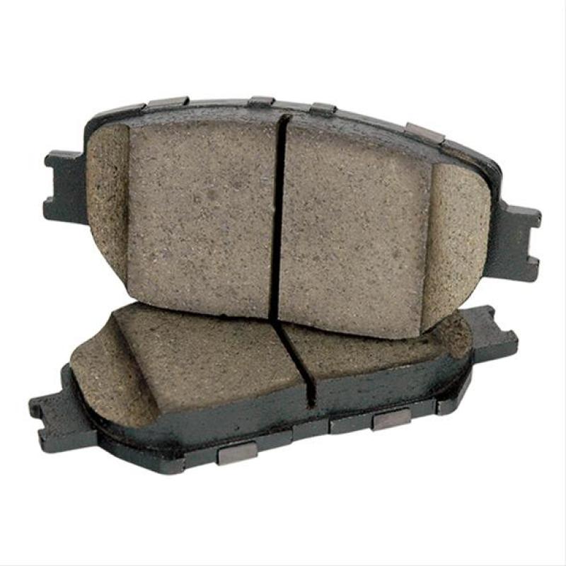 Centric PosiQuiet 18-20 Honda Accord Premium Ceramic Rear Brake Pads with Shims and Hardware