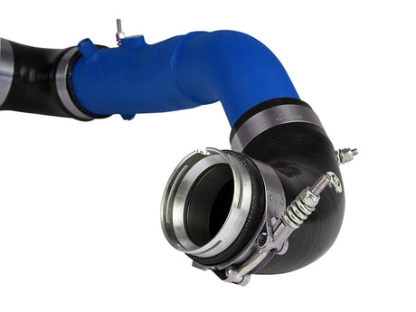 aFe 20-21 BMW Z4 M40i (G29) L6-3.0L (t) B58 BladeRunner 2-1/2in to 3in Hot-Side Charge Pipe - Blue - RPL Performance