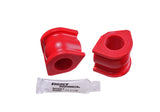 Energy Suspension 06-11 Honda Civic (Excl Si) 25.4mm Front Sway Bar Bushings - Red - RPL Performance