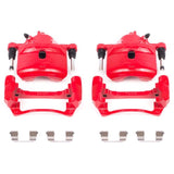 Power Stop 98-02 Honda Accord Front Red Calipers w/Brackets - Pair - RPL Performance