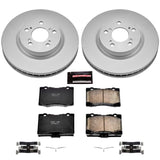 Power Stop 05-12 Acura RL Front Z17 Evolution Geomet Coated Brake Kit - RPL Performance