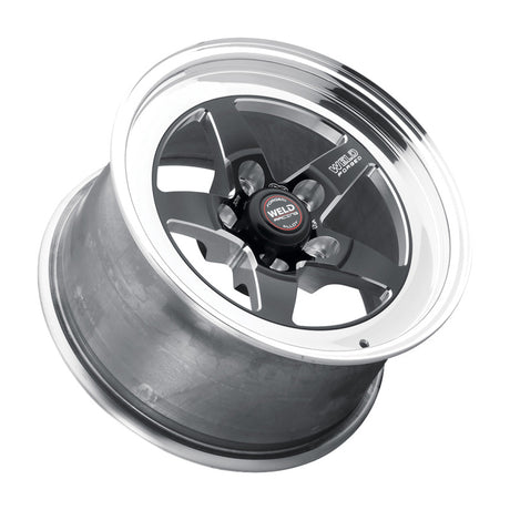 Weld S71 15x11.33 / 5x4.5 BP / 7.5in. BS Black Wheel (Low Pad) - Non-Beadlock - RPL Performance