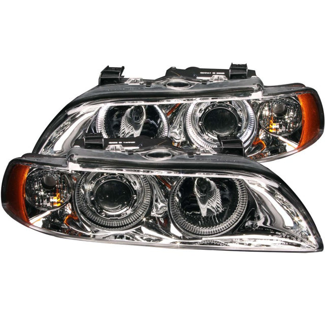 ANZO 1997-2001 BMW 5 Series Projector Headlights w/ Halo Chrome - RPL Performance