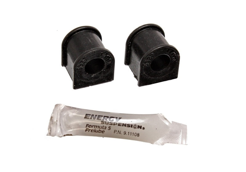 Energy Suspension 94-01 Acura Integra / 90-97 Honda Accord/Odyssey Black 14mm Rear Sway Bar Bushings - RPL Performance