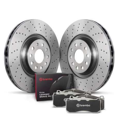 Brembo OE 95-01 Acura Integra Front Disc Brake Kit - RPL Performance