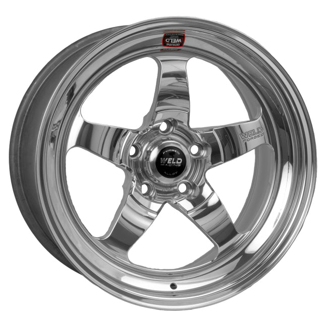 Weld S71 17x5 / 5x4.5 BP / 2.2in. BS Polished Wheel (High Pad) - Non-Beadlock - RPL Performance