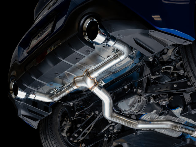 AWE Subaru BRZ/ Toyota GR86/ Toyota 86 Track Edition Cat-Back Exhaust- Chrome Silver Tips - RPL Performance