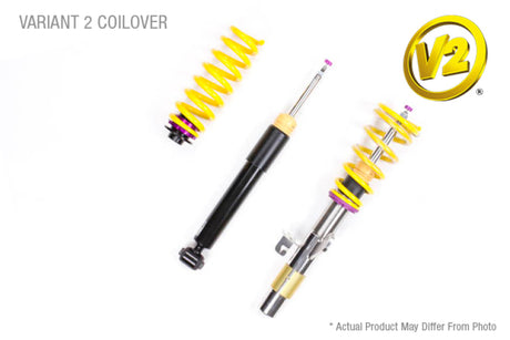 KW Coilover Kit V2 Honda Civic (all excl. Hybrid) w/ 14mm (0.55) front strut lower mounting bolt - RPL Performance