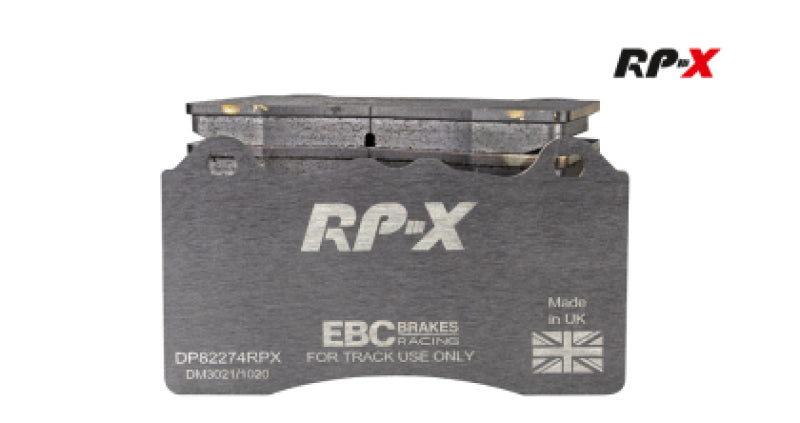 EBC Racing 2019+ BMW Z4 G29 / 2020+ Toyota GR Supra (w/13in Rear Rotors) RP-X Race Rear Brake Pads - RPL Performance