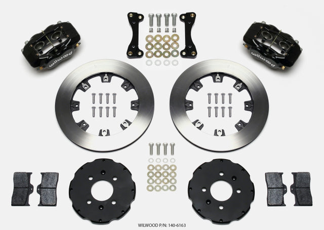 Wilwood Forged Dynalite Front Hat Kit 12.19in 94-01 Honda/Acura w/262mm Disc - RPL Performance