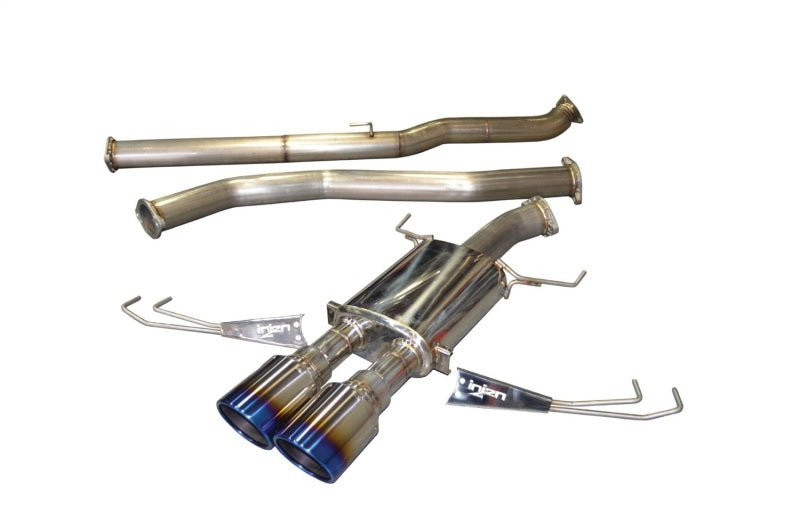 Injen 17-19 Honda Civic Type-R 3in SS Cat-Back Exhaust w/ Dual Burnt Titanium Tips - RPL Performance