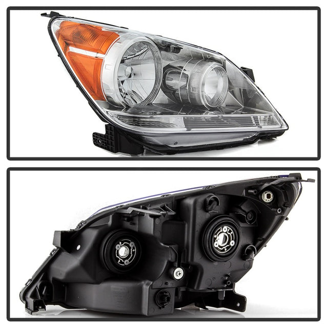 xTune 08-10 Honda Odyssey OEM Style Headlights - Chrome (HD-JH-HODY08-AM-C) - RPL Performance