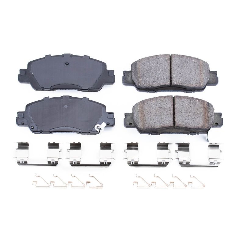 Power Stop 16-17 Honda Accord Front Z17 Evolution Ceramic Brake Pads w/Hardware